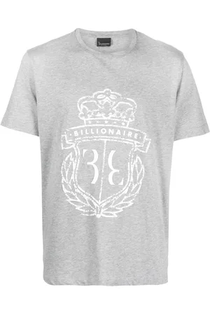 BILLIONAIRE Playera con logo estampado