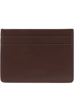 Jil Sander Tarjetero con logo en relieve