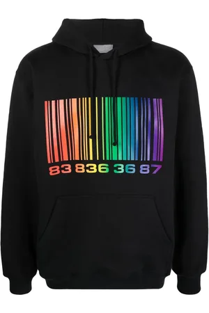 VTMNTS Hoodie con código de barras estampado