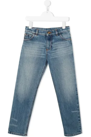 VERSACE Jeans rectos con efecto lavado