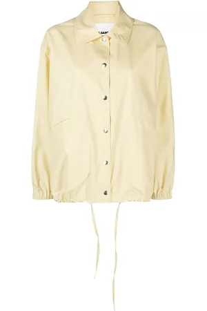 Jil Sander Chamarra con botones y logo