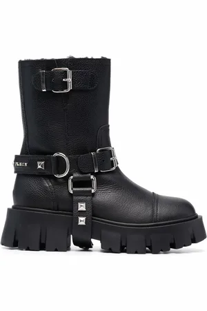 Philipp Plein Botas biker con apliques