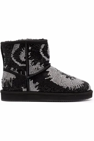 Philipp Plein Botas planas con detalles