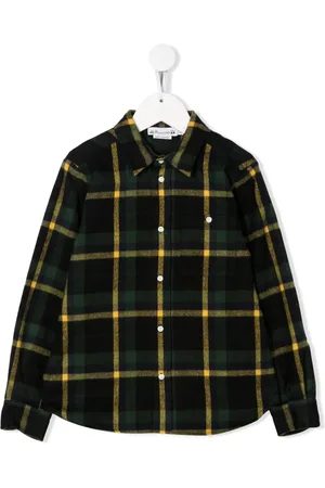 BONPOINT Camisa con motivo de cuadros