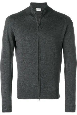 JOHN SMEDLEY High neck zipped cardigan