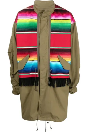 JUNYA WATANABE Abrigo corto con paneles