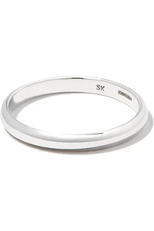 SPINELLI KILCOLLIN Anillo Half Round en oro blanco de 18kt