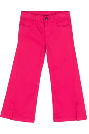 DKNY Pantalones anchos con parche del logo