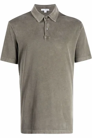 James Perse Playera tipo polo manga corta