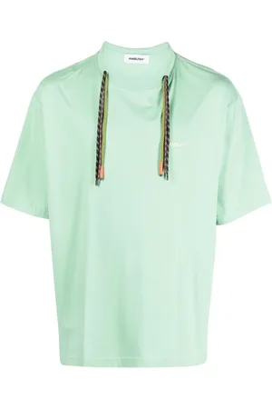 AMBUSH Playera con cuello redondo