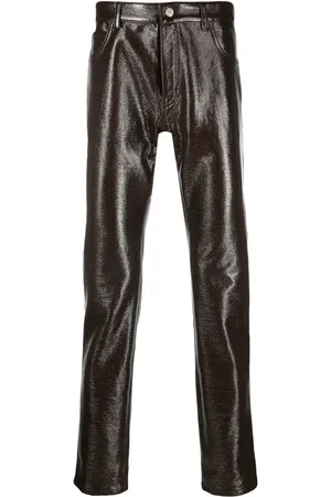 Courrèges Pantalones tapered brillantes