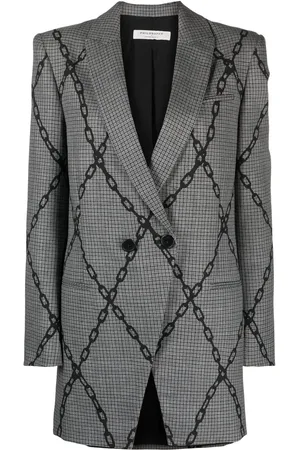 Serafini Blazer con cadenas estampadas
