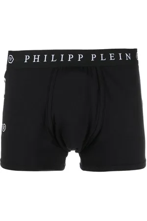Philipp Plein Bóxer con logo estampado