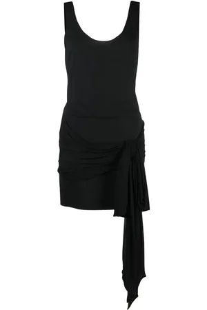 Serafini Vestido corto drapeado