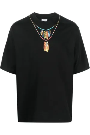 MARCELO BURLON Hoodie Feathers Necklace