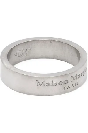 Maison Margiela Anillo con logo grabado