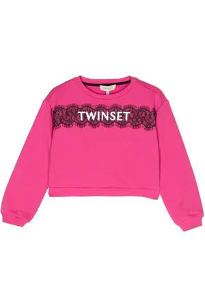 Twin-Set Sudadera con parche del logo
