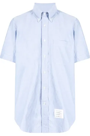 Thom Browne Camisa con parche del logo