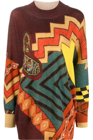 Etro Suéter con estampado geométrico