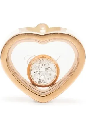 Chopard Arete My Happy Heart en oro rosa de 18kt con diamantes