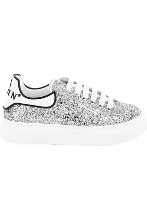 Philipp Plein Tenis bajos con agujetas