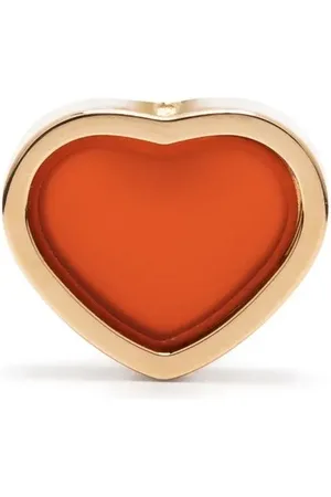 Chopard Arete My Happy Heart en oro rosa de 18kt con cornalina