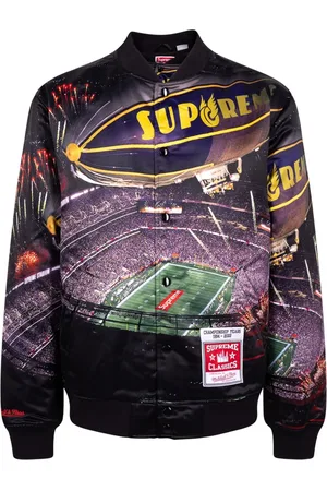 Supreme Chamarra universitaria Stadium de x Mitchell & Ness