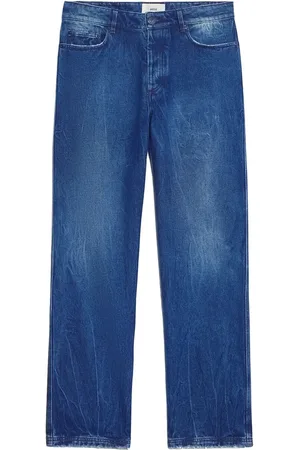 Ami Jeans rectos con tiro bajo