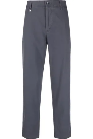 HUGO BOSS Pantalones rectos de tiro medio