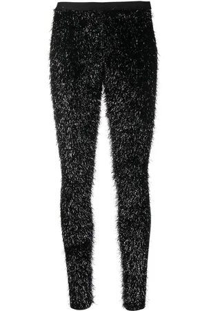 Vaquera Leggins con detalles de glitter