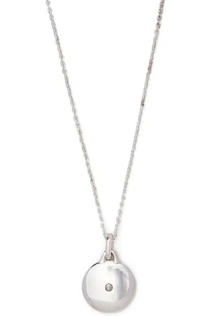 PARTS OF FOUR Collar Disk con diamante