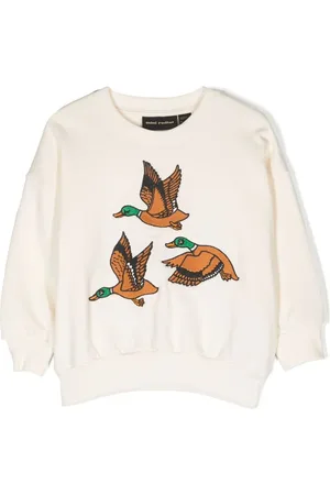 Mini Rodini Sudadera con pato bordado