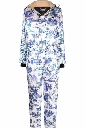 Philipp Plein Jumpsuit de esquí con estampado gráfico