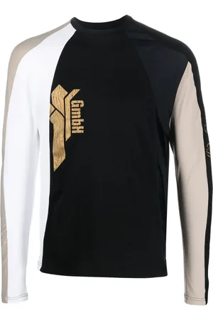 Kennel & Schmenger Playera con diseño color block y logo estampado