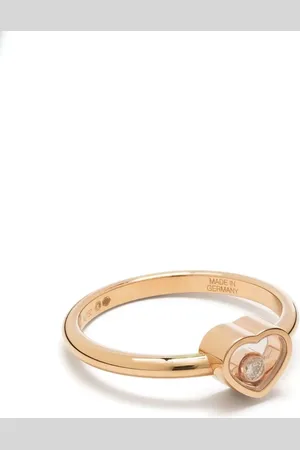 Chopard Anillo Heart en oro rosa de 18kt con diamantes