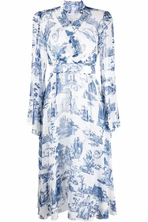 Philipp Plein Vestido de georgette con cristal