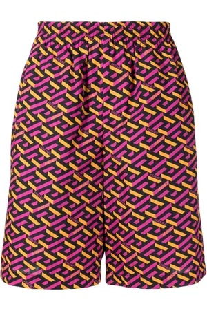VERSACE Bermudas con pretina Le Greca