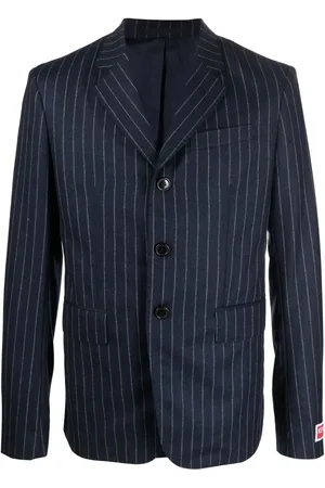 Kenzo Blazer con rayas diplomáticas estampadas