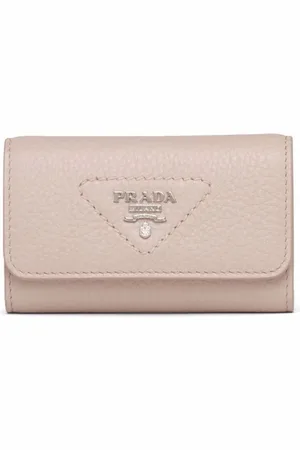 Prada Funda para llaves de piel Saffiano