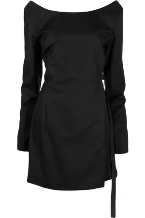 Litkovskaya Vestido manga larga con cuello barco