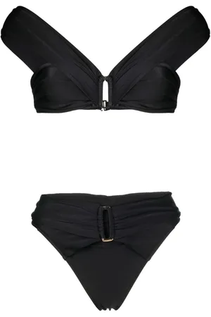 Noire Swimwear Bikini con detalle fruncido