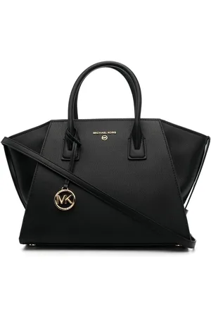 Michael Kors Tote con placa del logo