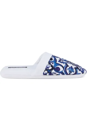 Dolce & Gabbana Slippers con estampado Barocco
