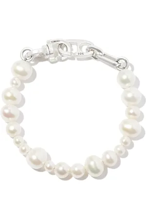 M. COHEN Pulsera de cadena Blue Pearl