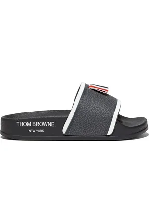 Thom Browne Sandalias con rayas RWB