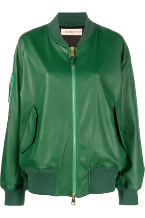 Chamarra bomber blanca hotsell