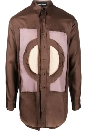 Edward Cuming Camisa con detalle de aberturas