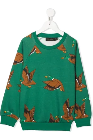 Mini Rodini Sudadera con patos estampados