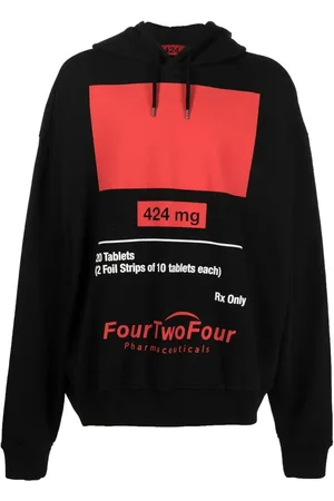 424 FAIRFAX Hoodie con logo estampado