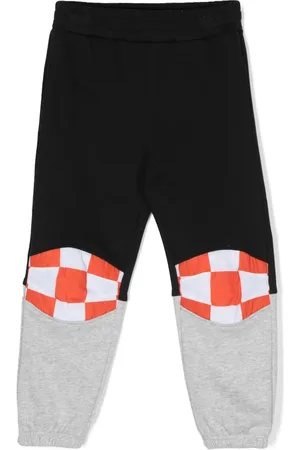 Stella McCartney Pantalones con cuadros estampados
